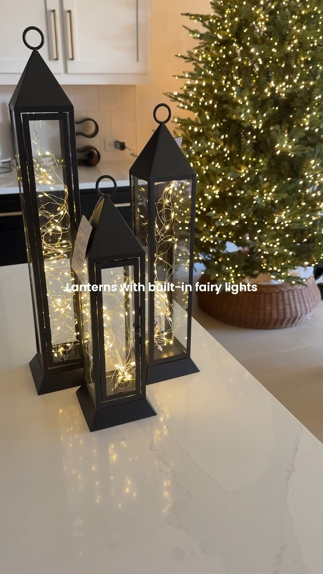 The most adorable lanterns with built-in LED fairy lights! Currently 50% off! They are so cute and can be used in a number of areas throughout your home 💡

#homedecor 

#LTKHoliday #LTKHome #LTKSeasonal