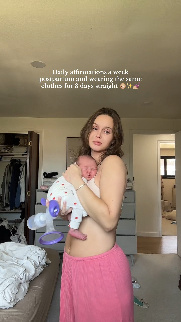 The best postpartum lounge pants🙏🏼✨ been living in them everyday 