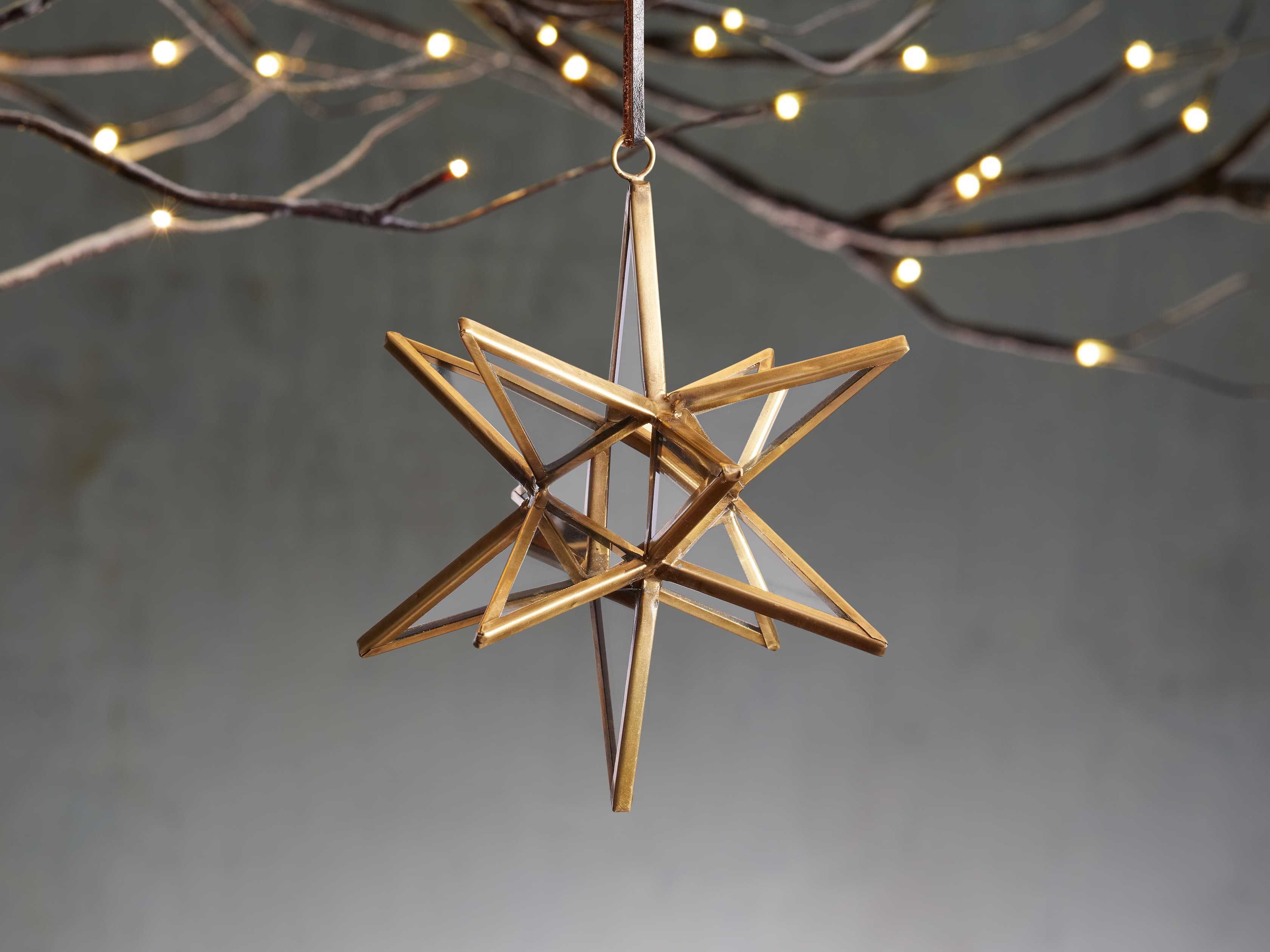 12 Point Moravian Star Ornament (Set of 4) | Arhaus