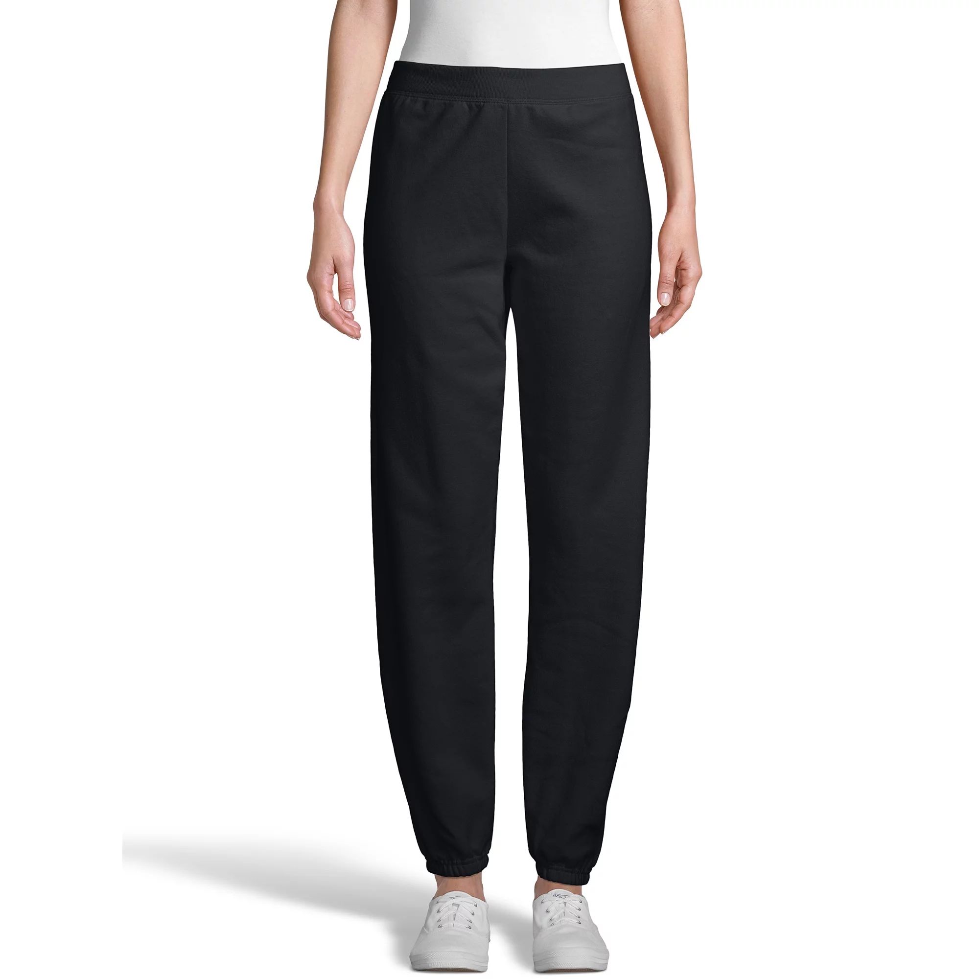Hanes ComfortSoft Women's Cinch Bottom Leg Sweatpant | Walmart (US)