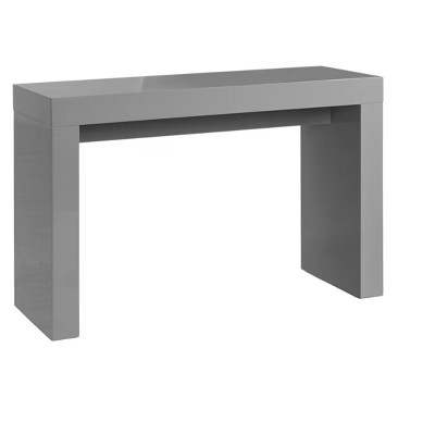 HomeRoots 47" Gray Wood Block Console Table | Target