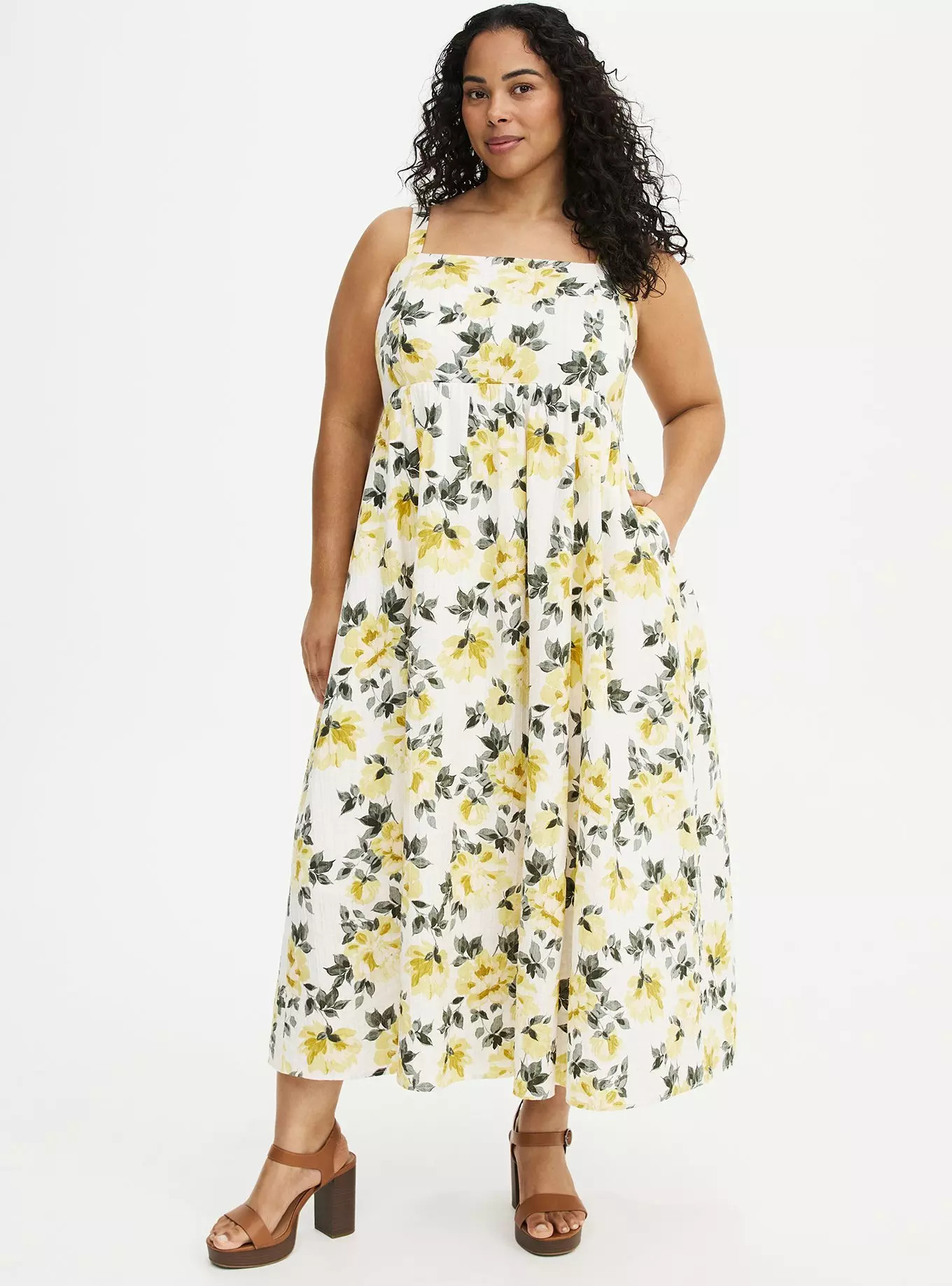 Cotton Maxi Dress | Torrid (US & Canada)