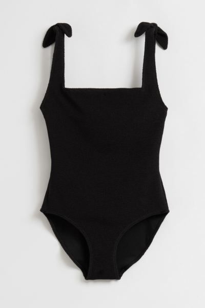 Textured Bow Tie Swimsuit& Other Stories | H&M (UK, MY, IN, SG, PH, TW, HK)