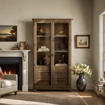 American Retro Light Luxury Style Bookcase | Wayfair North America