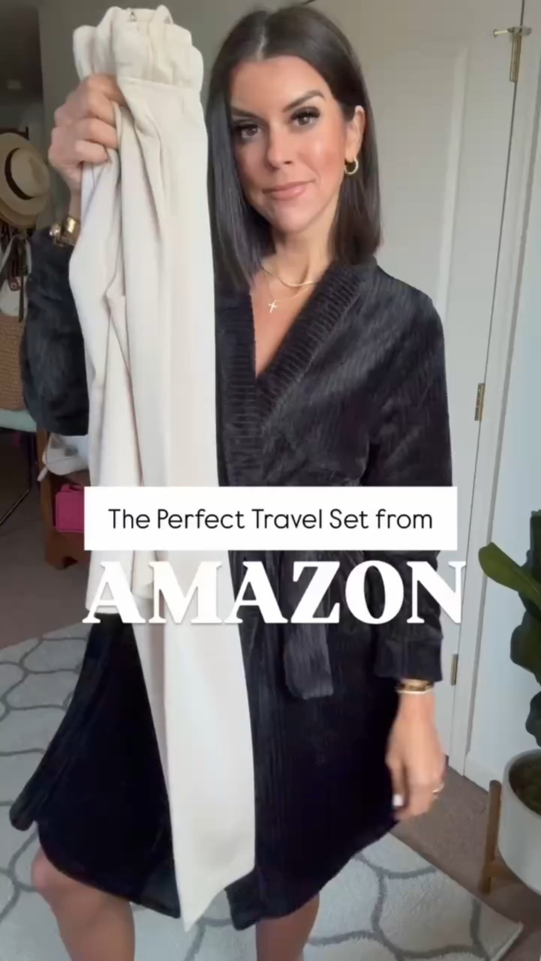 Amazon travel set I LOVE! Wearing size small in everything. I’m 5’5 for reference. 

#LTKSeasonal