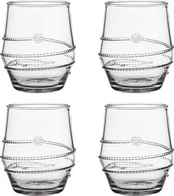 Juliska Amalia Acrylic Set of 4 Small Tumblers | Nordstrom | Nordstrom