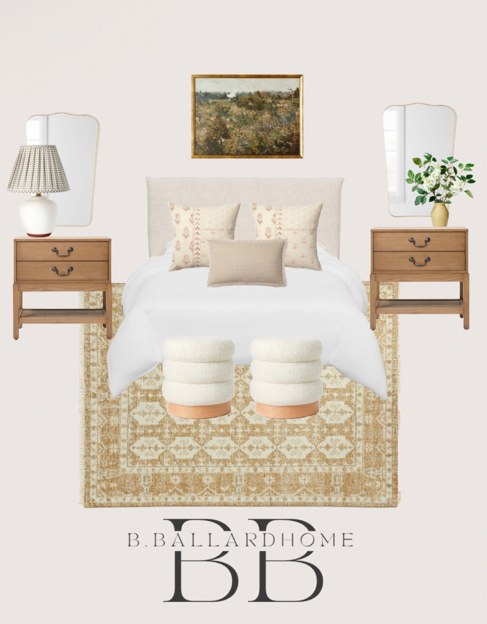Studio McGee for Target

Bedroom Inspo
Nightstands
Gold mirror
Bedroom moodboard
Art
Landscape 
Gingham
Area rug
Bedroom rug
Ottoman 
Boucle Ottoman

#LTKunder50 #LTKunder100 #LTKhome
