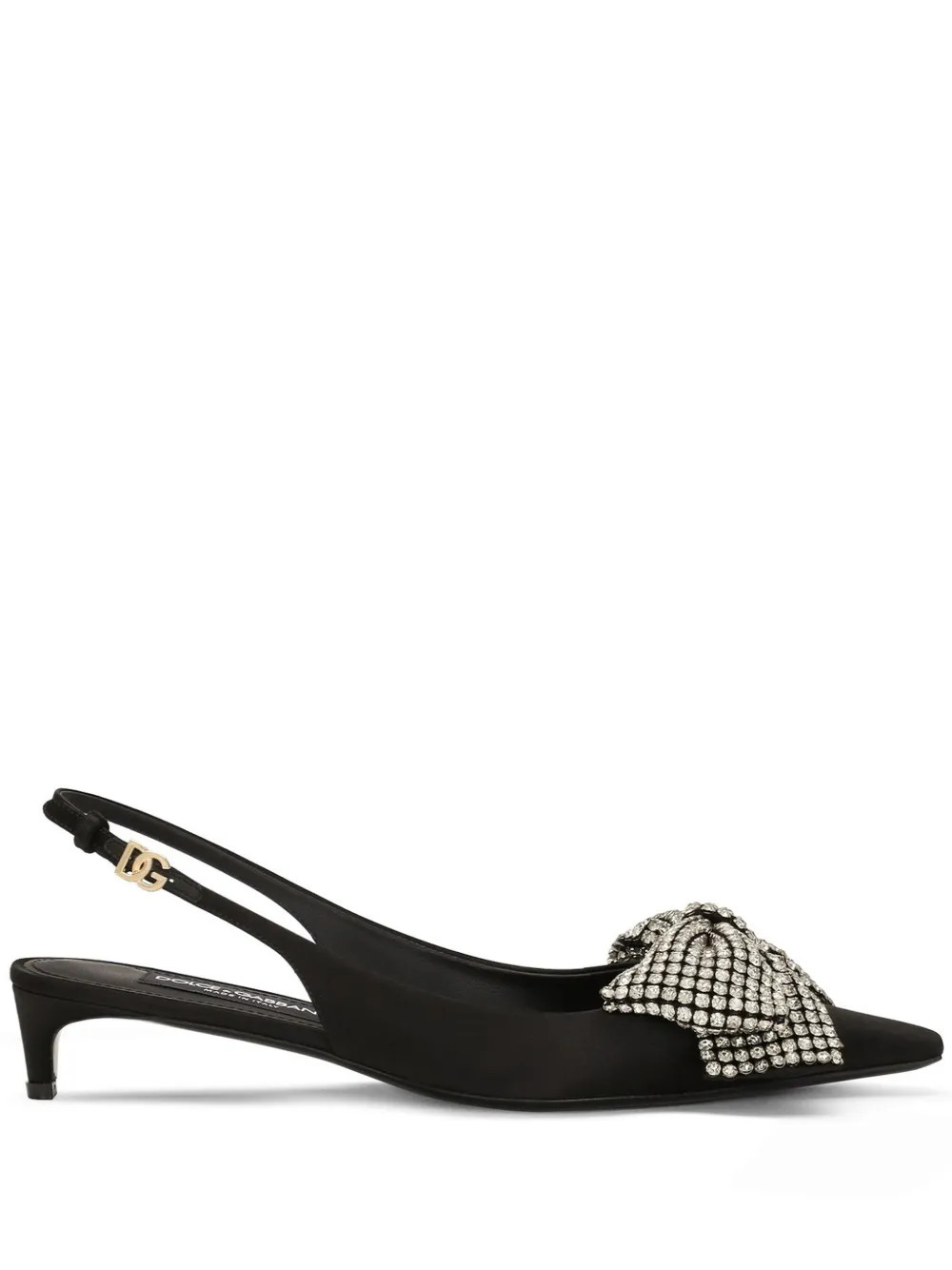 40mm bow-detailing slingback pumps | Farfetch Global