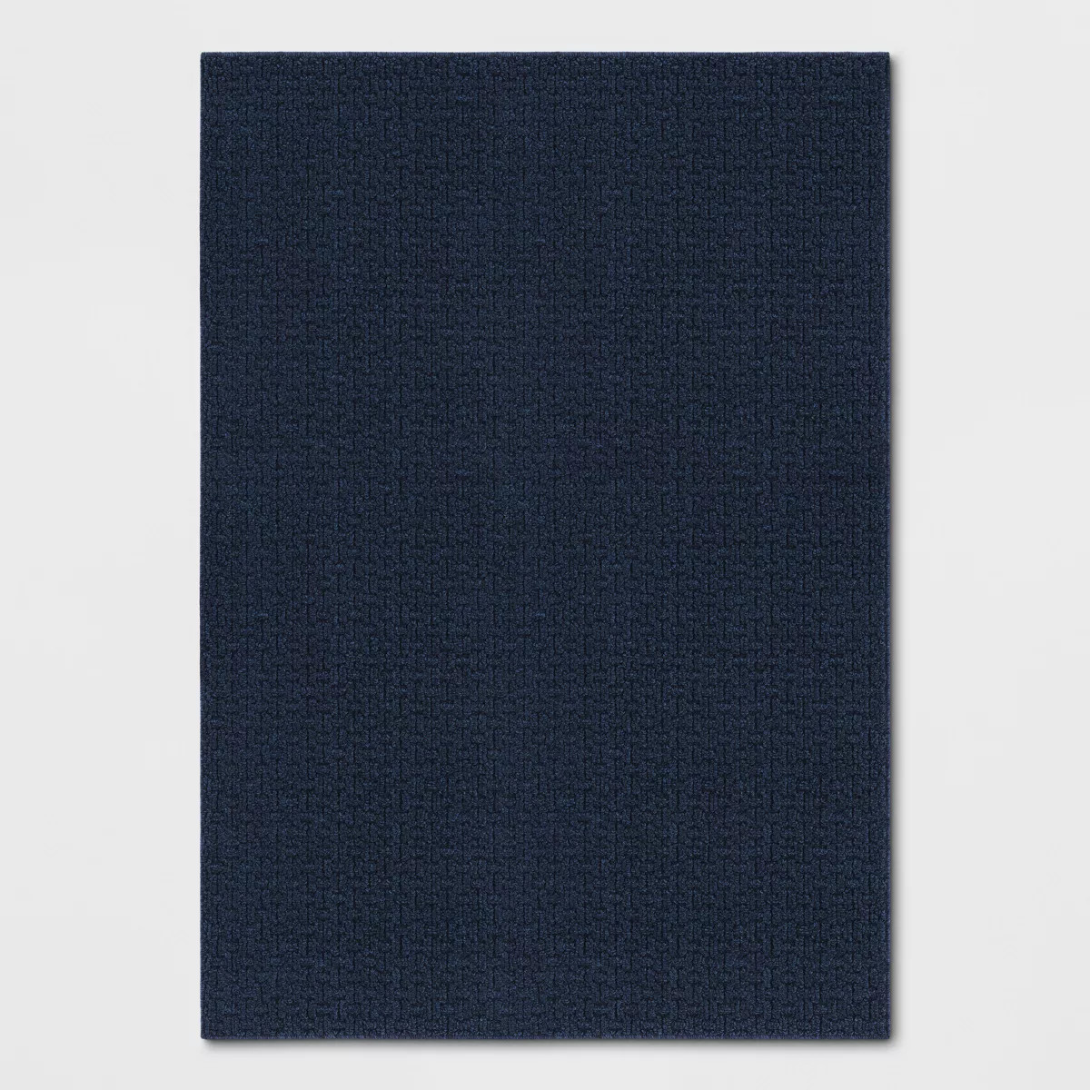 7'x10' Washable Solid Machine Tufted Area Rug Blue - Threshold™ | Target