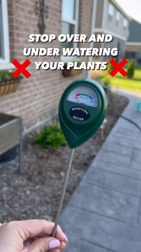 If you have plants, you need this moisture meter. Especially if you find yourself struggling to keep plants healthy. All different plants require different amounts of water so it’s good to know who’s hydrated and who’s in need of a drink. Grab the longer one to be sure you can get to the bottom of those deeper pots!

#LTKHome #LTKSeasonal #LTKVideo