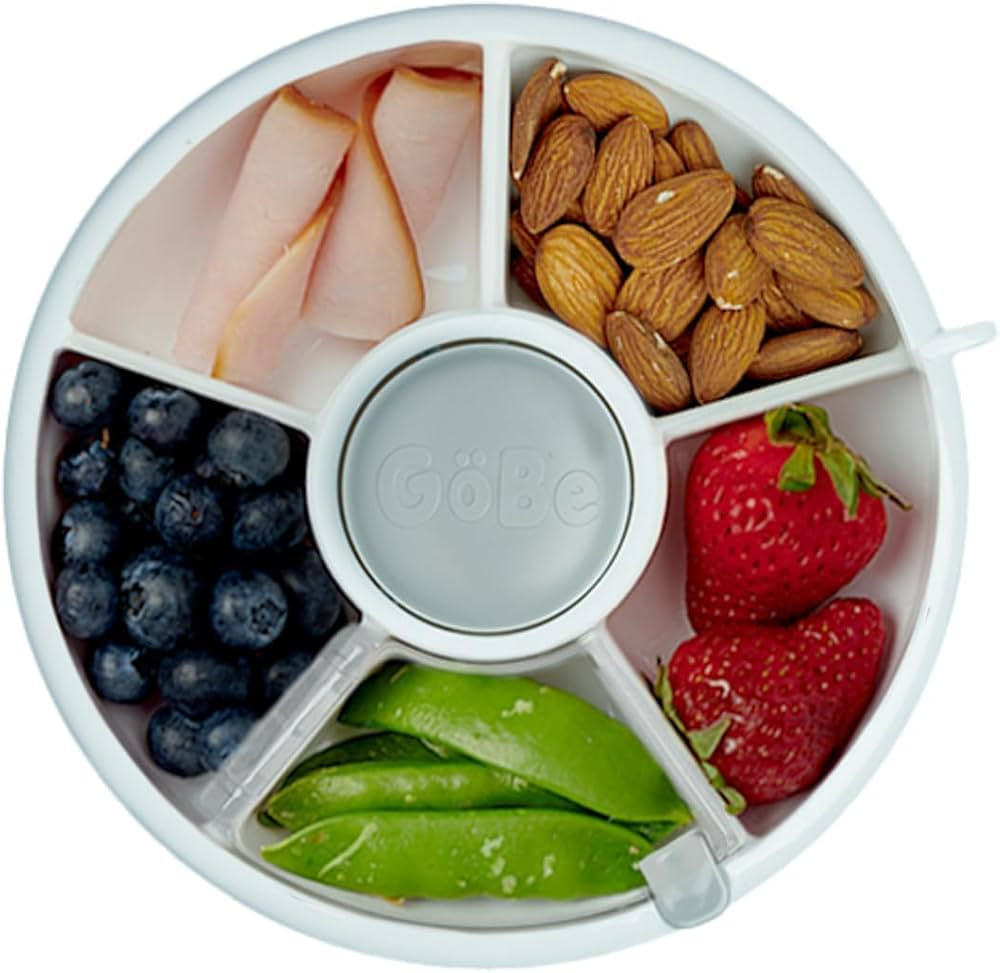 GoBe Kids Original Snack Spinner Bundle with Hand Strap and Sticker Sheet - Reusable Snack Contai... | Amazon (US)