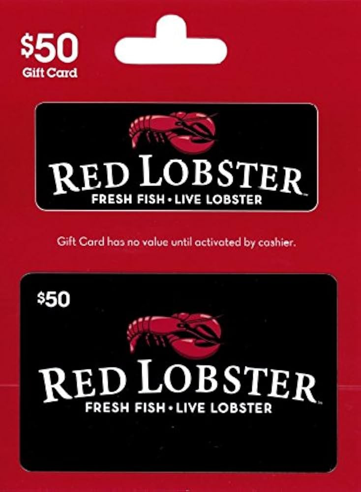 Red Lobster Gift Card $50 | Amazon (US)
