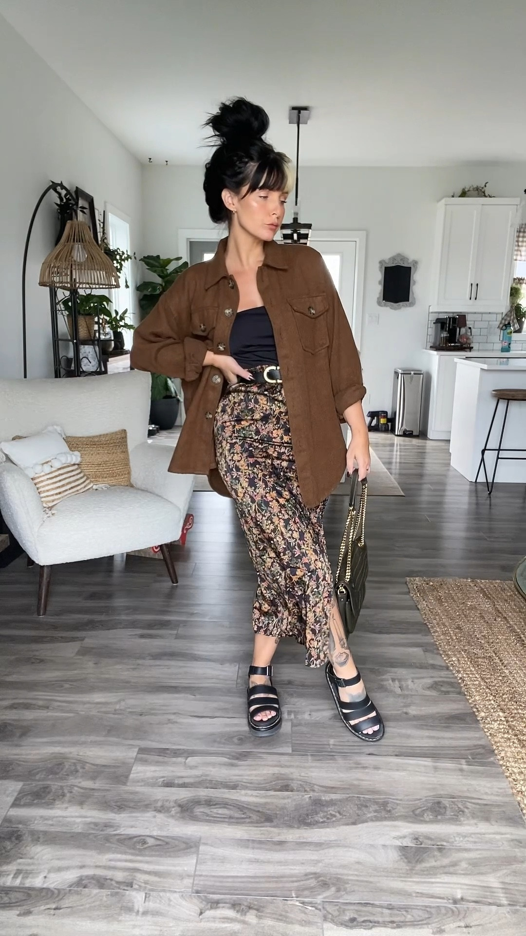 It truly feels like fall in Manitoba right now! 

Jacket: Venice Love from Hudson’s Bay
Tube top: SHEIN 
Skirt/ thrifted
Sandals: Blair by Dr. Marten

#LTKstyletip #LTKcanada #LTKsummer