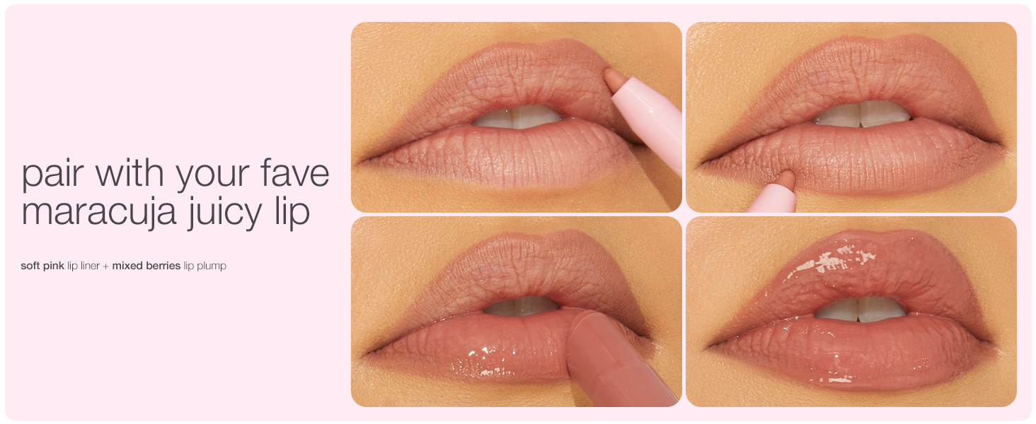 Amazon.com: tarte maracuja juicy lip liner – Creamy, Matte, Lip Liner with Hyaluronic Acid with... | Amazon (US)