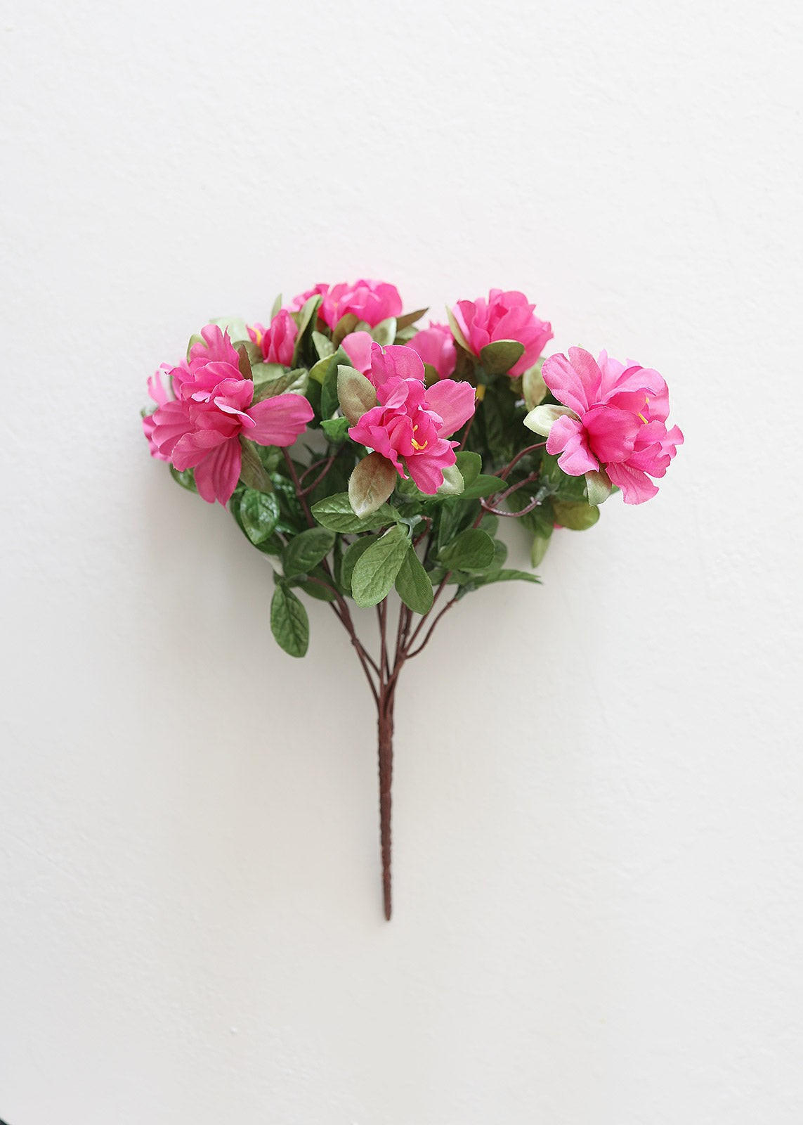 Azalea Silk Flowers Bush in Fuchsia - 13" | Afloral (US)