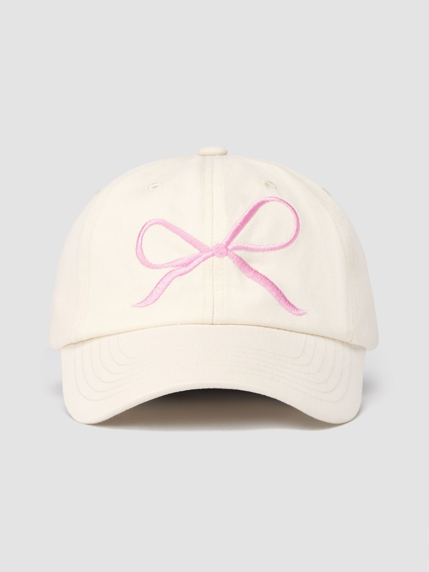 BOWKNOT BASEBALL CAP For Daily Casual Date Coffee Shop School | Cider