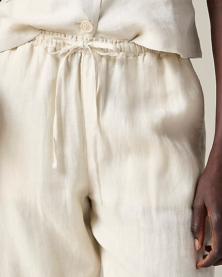 New Soleil pant in linen | J. Crew US