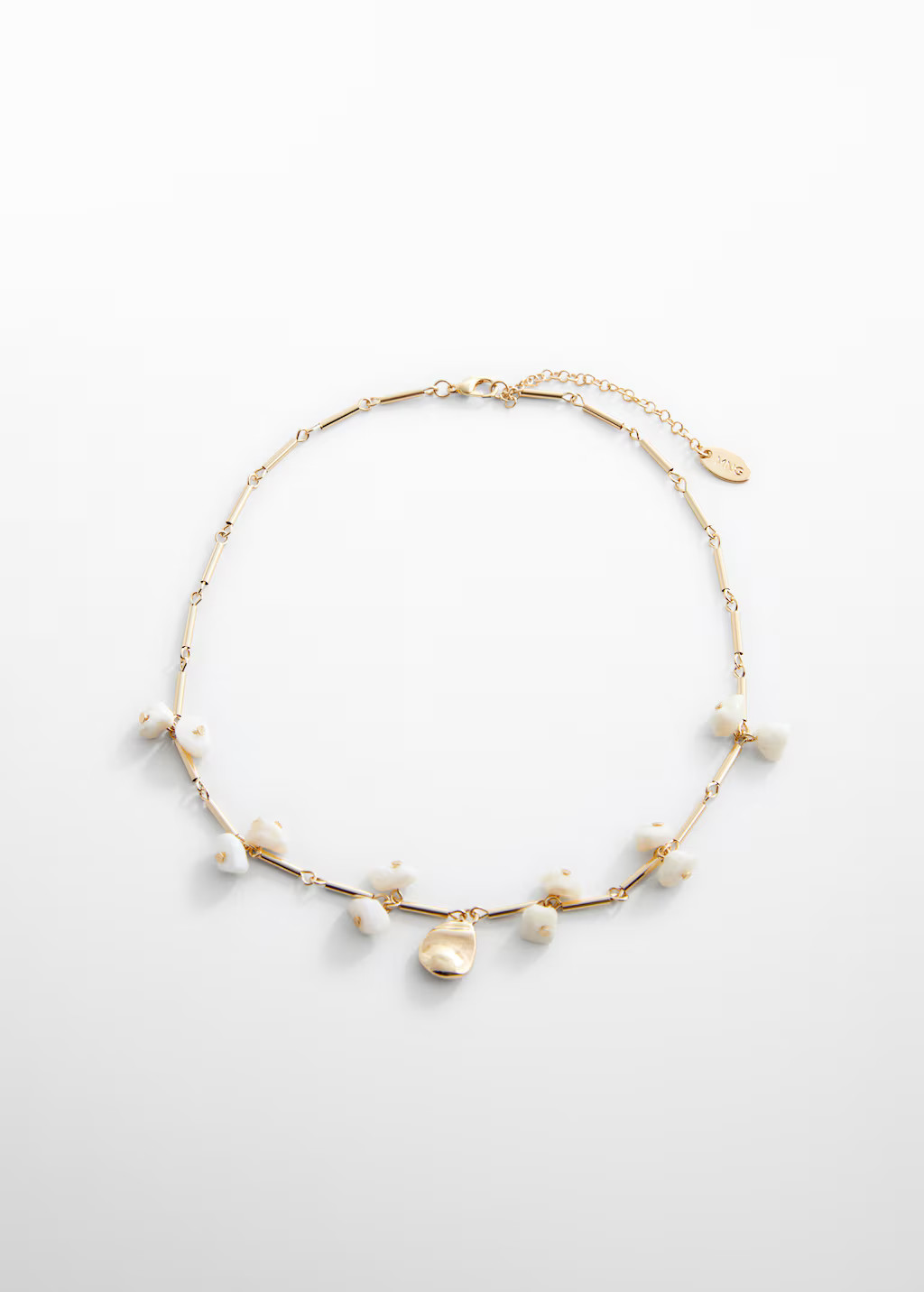 Shell chain necklace | MANGO (US)