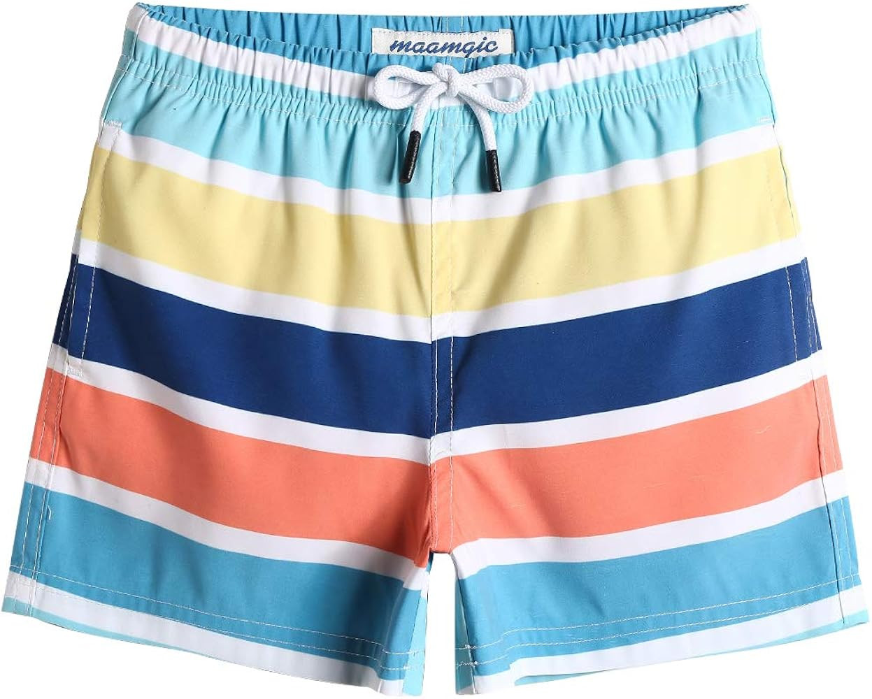 maamgic Boys Swim Trunks Toddler Swim Shorts Little Boys Bathing Suit Swimsuit Toddler Boy Swimwe... | Amazon (US)