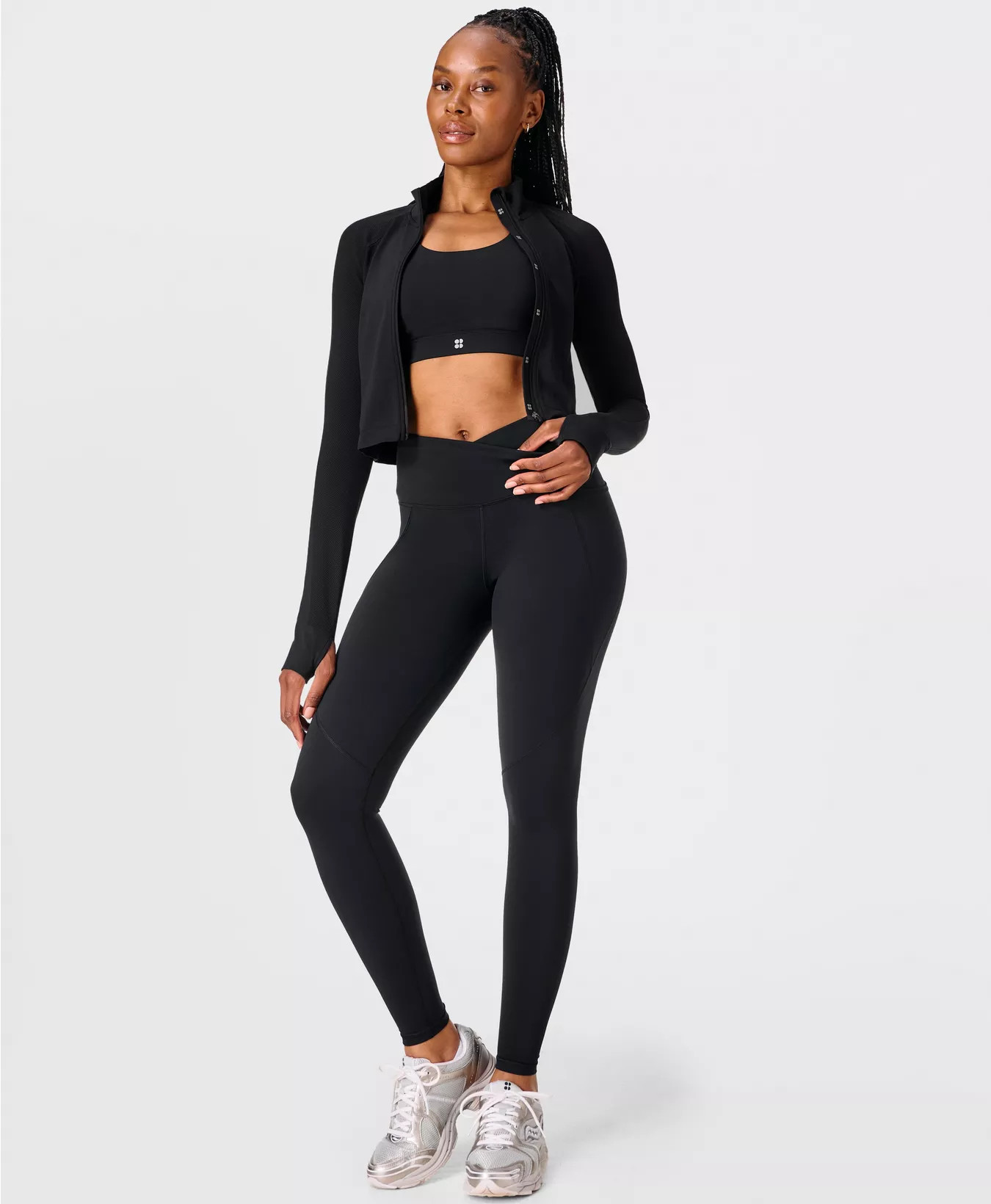 Power Wrap Waist Gym Leggings | Sweaty Betty UK