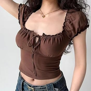 Gothic Women's American lace up Hollowed Out top, Designed with a Sexy Vest, Harajuku Fashion Ret... | Amazon (US)