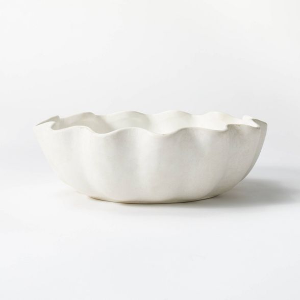 Target/Home/Home Decor/Decorative Objects & Sculptures‎Scalloped Bowl - Threshold™ designed w... | Target