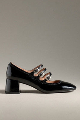 Bibi Lou Multi-Strap Mary Jane Heels | Anthropologie (US)