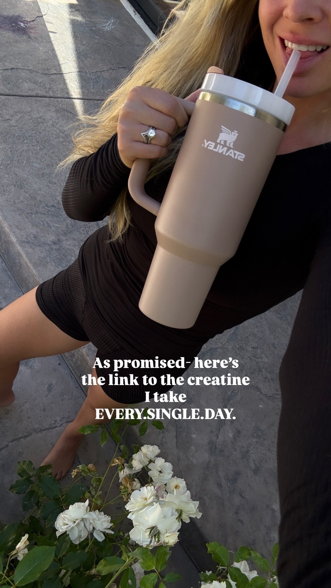 The creatine I use every single day that doesn’t cause bloating. It helps with lean muscle, fat burning, and mental clarity and decreases brain fog. It’s so good for moms and postpartum moms for brain fog and memory. I feel so much sharper when I take it. 

#LTKActive