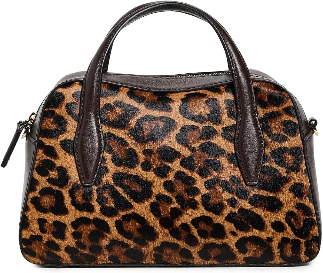 Madewell Women's The Mini Crossbody Bag in Leopard-Print Haircalf | Amazon (US)