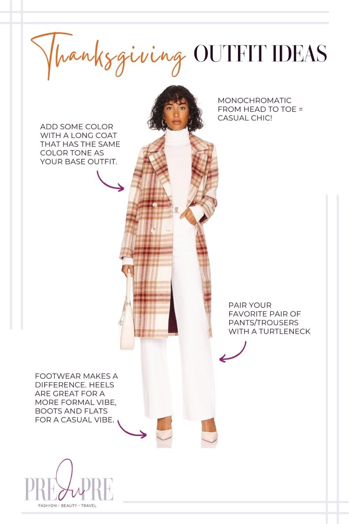 Looking for outfit ideas for upcoming Thanksgiving? Here’s a great one to consider - a sweater and pants. Check out more outfit ideas at www.predupre.com

Thanksgiving, thanksgiving outfit, Thanksgiving dinner, fall outfit, winter outfit, fall fashion, winter fashion, holiday outfit, holiday fashion

#LTKstyletip #LTKSeasonal #LTKHoliday