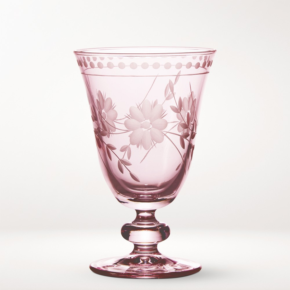 Vintage Etched Goblets | Williams-Sonoma