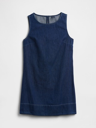 Denim Apron Mini Dress | Gap Factory
