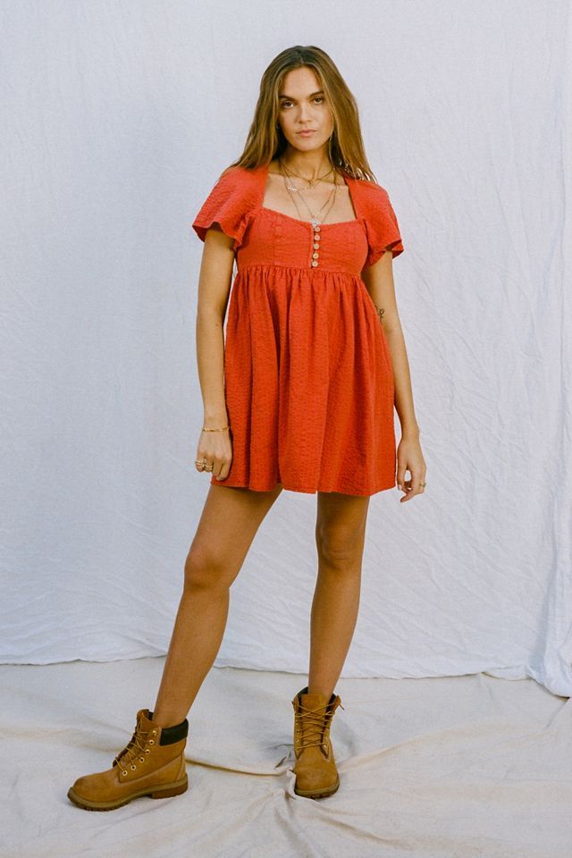 UO Saturday Morning Frock Dress | Urban Outfitters (US and RoW)