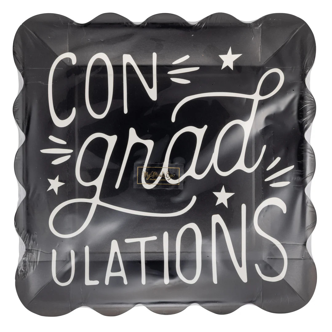 ConGRADulations Plate | My Mind's Eye