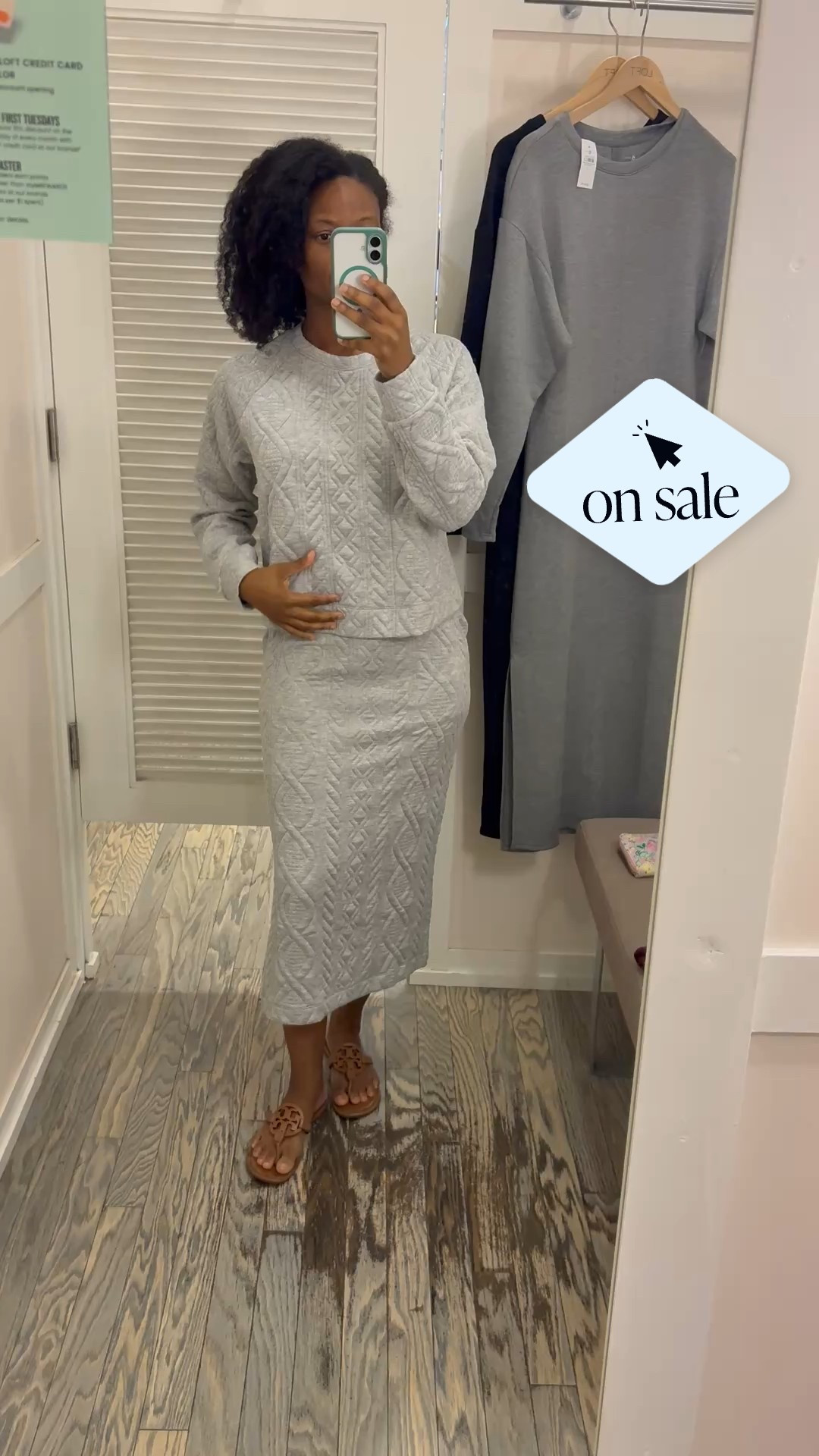 Quilted gray skirt set. Soft and sold separately but both on sale  

#LTKFindsUnder100 #LTKSaleAlert #LTKSeasonal