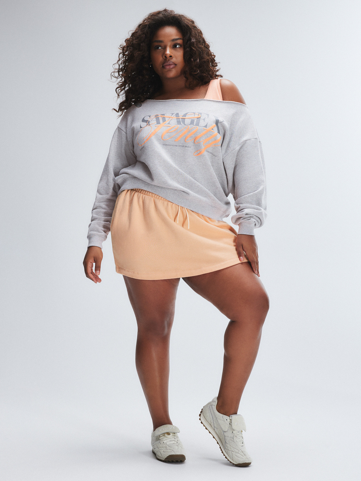 Weekender Terry Cut-Off Sweatshirt | Savage x Fenty - North America