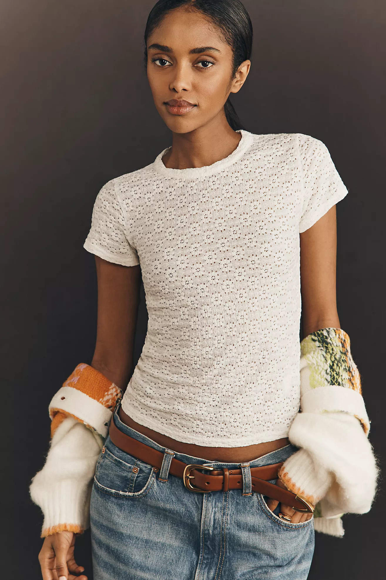 LSPACE Lily Rose Cotton Tee | Anthropologie (US)