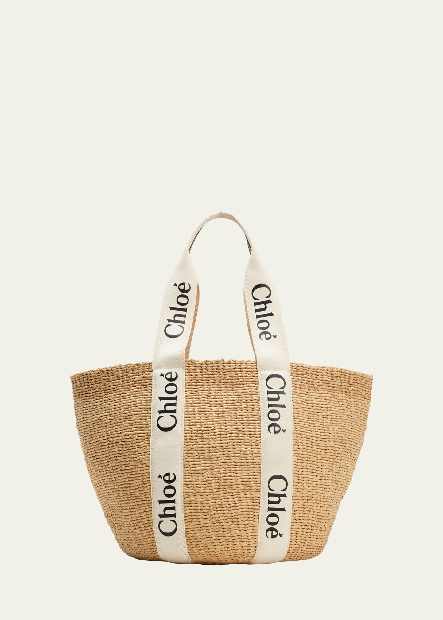 Woody Large Mifuko Basket Bag in Fair Trade Paper Embellished with Linen | Bergdorf Goodman