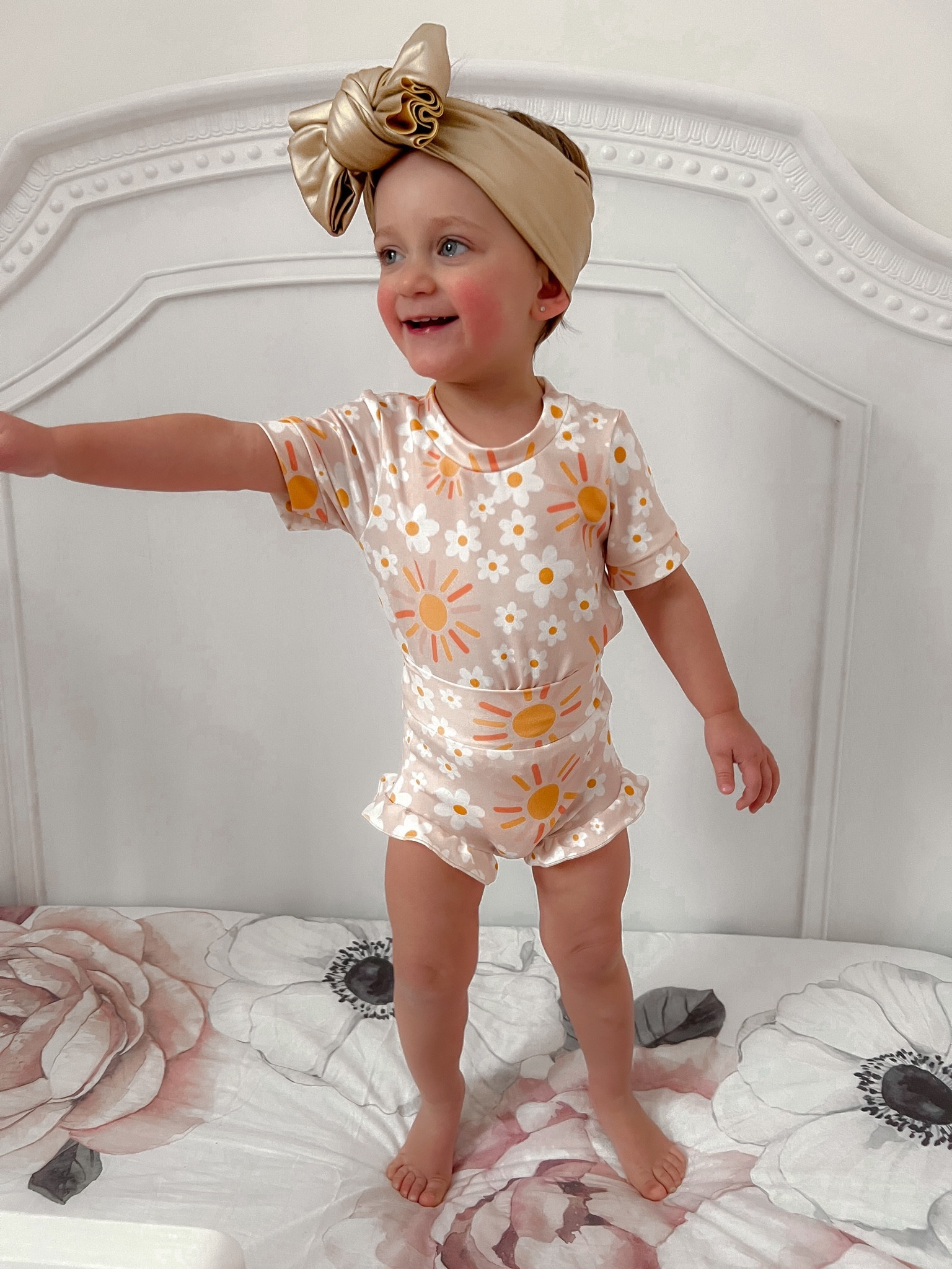 Baby girl Etsy outfit ; handmade outfit ; toddler girl outfit ; toddler girl spring outfit ; Easter outfit

code Jules10 saves 
Bow @tyedandknots (code JULES)

#LTKbaby #LTKfindsunder50 #LTKkids