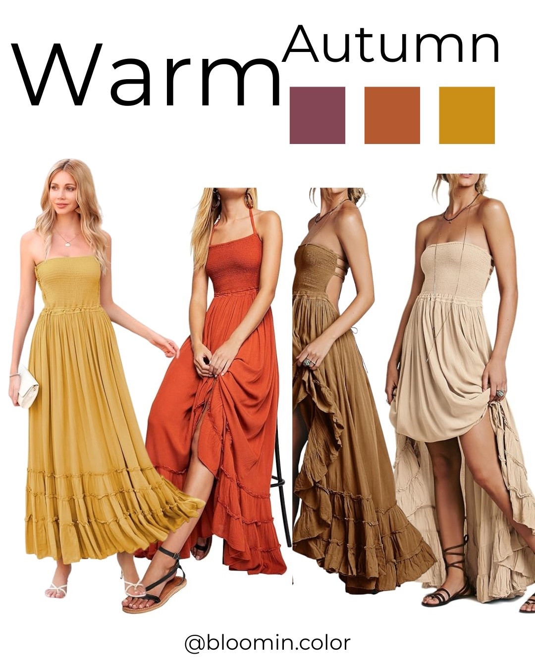 Amazon dress 
Perfect for date night , family pictures, beach vacations 

Warm / True Autumn 
Autumn color palette 

Fits TTS!  I wore for my beach family pictures! 

#LTKStyleTip #LTKSeasonal #LTKFindsUnder50