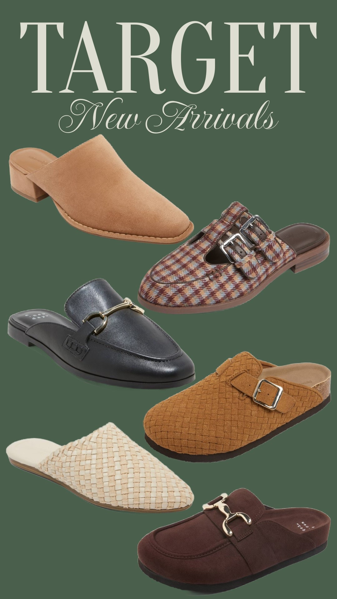 Target new arrivals! 😍😍

Target finds, target sale, target shoes, women’s shoe trends, mules, slides, loafers

#LTKootd #LTKSaleAlert #LTKSeasonal