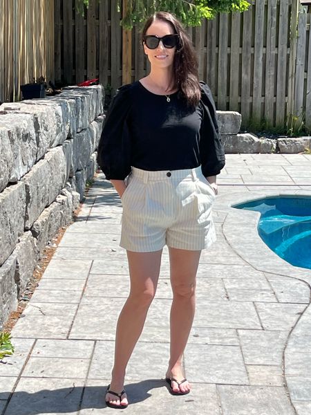 Favourite summer weather ☀️💗

This is the Gracie top by Nation Ltd - I couldn’t find it to link it so I linked other tops by the same brand with ties at the back.  I’m wearing size small.

In the shorts I am wearing size 6.

#LTKstyletip #LTKSeasonal #LTKFind