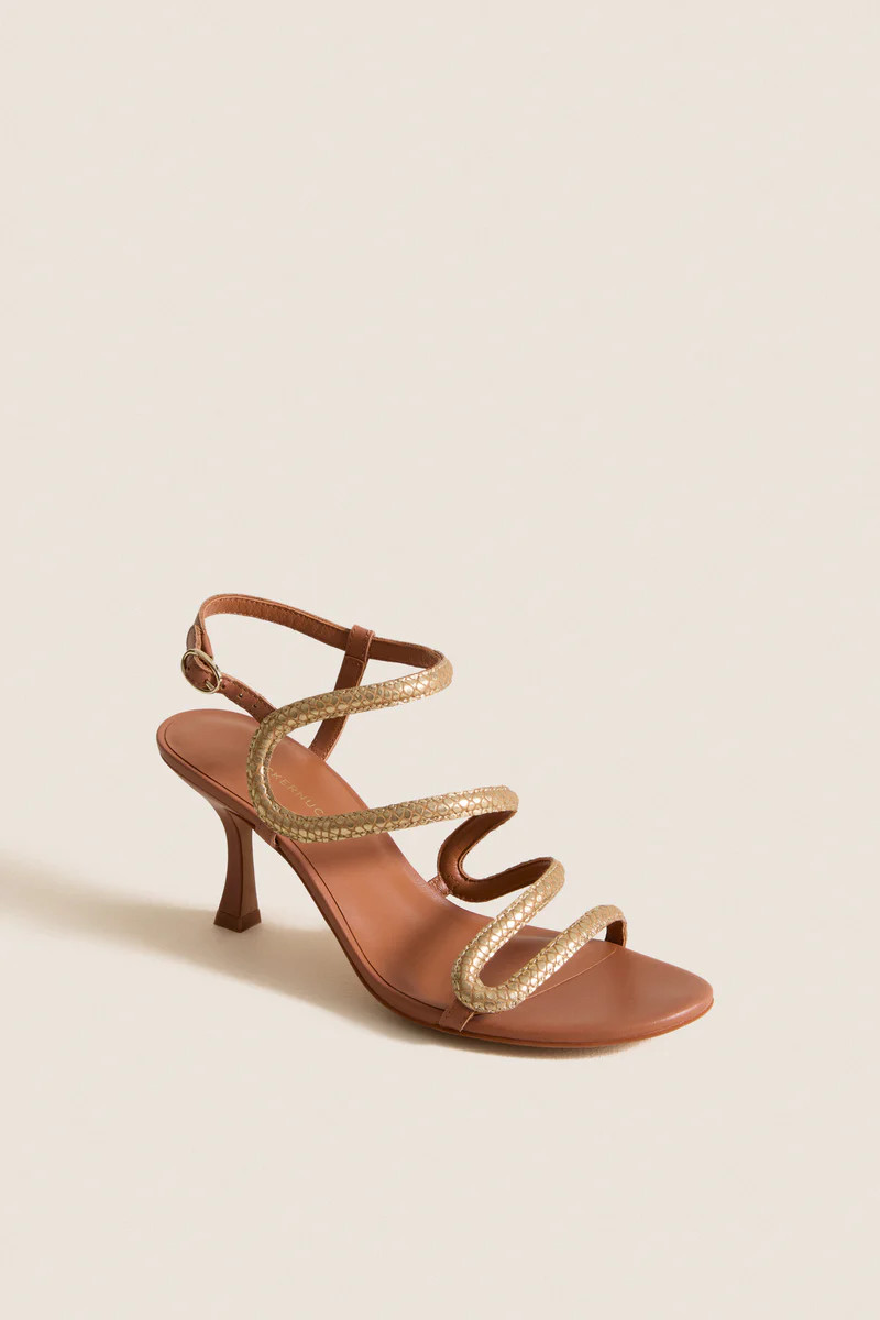 Champagne Lara Heels | Tuckernuck (US)