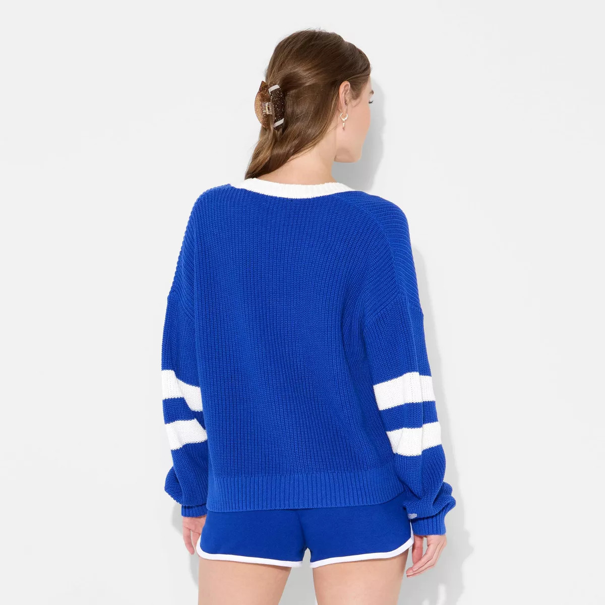 Women's Game Day V-Neck Button-Front Cardigan - Wild Fable™ | Target