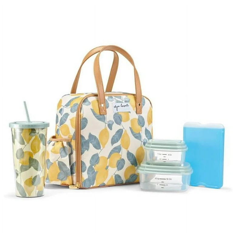 Fit & Fresh 2950ETVSC2863 Artist Collection Deluxe Lunch Kit, Teal | Walmart (US)