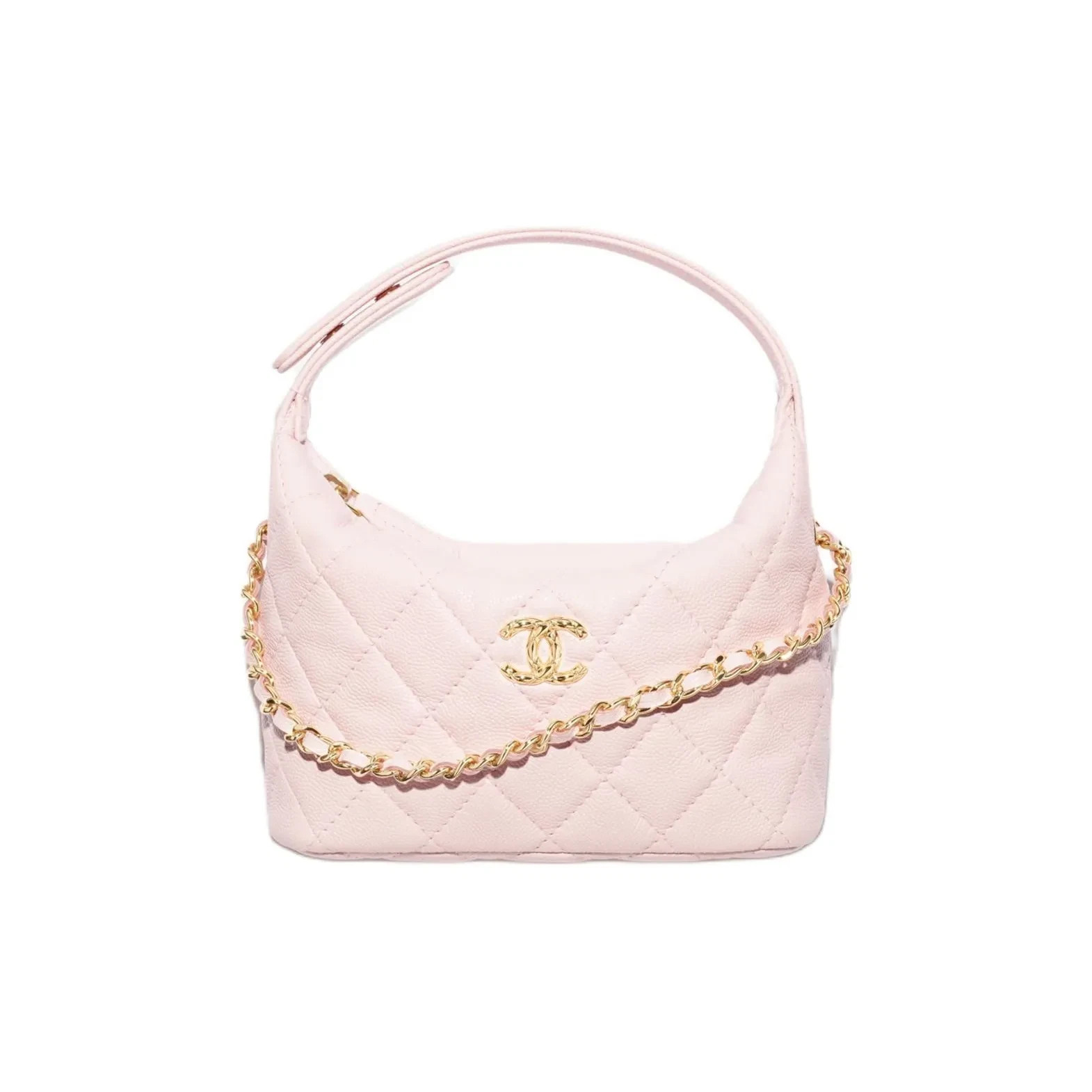 CHANEL  gold-buttoned cowhide crossbody bag for women light pink | eBay | eBay US