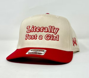 MHC Literally Just a Girl Trucker Hat | The Mad Hatter Company