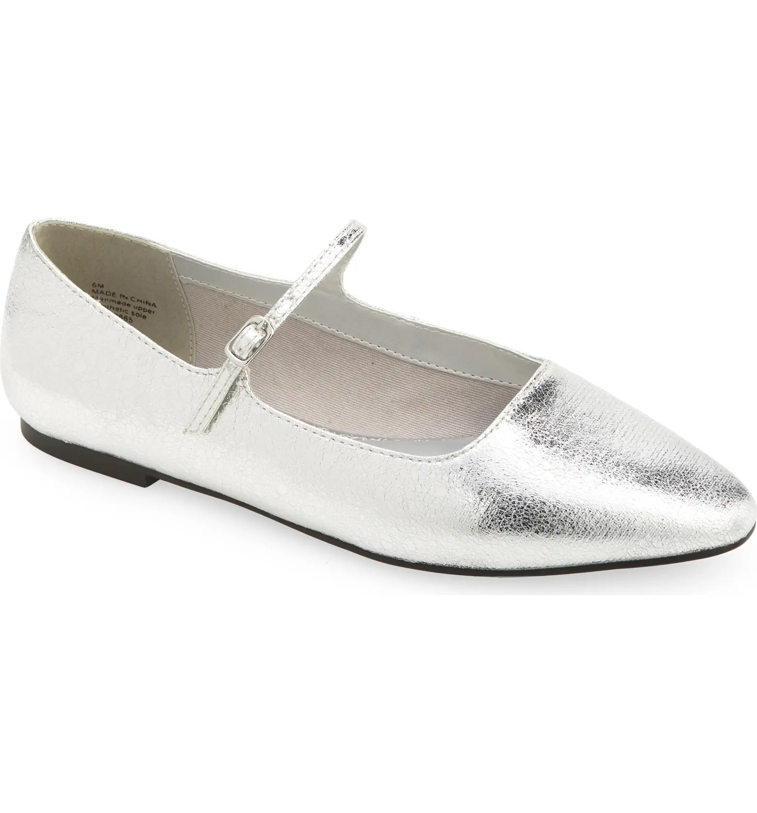 Regina Mary Jane Pointed Toe Flat (Women) | Nordstrom
