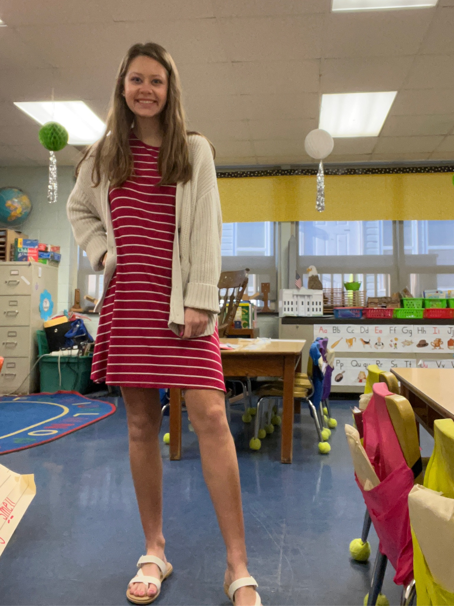 Spring teacher outfit! 🌺

#LTKworkwear #LTKshoecrush #LTKfit