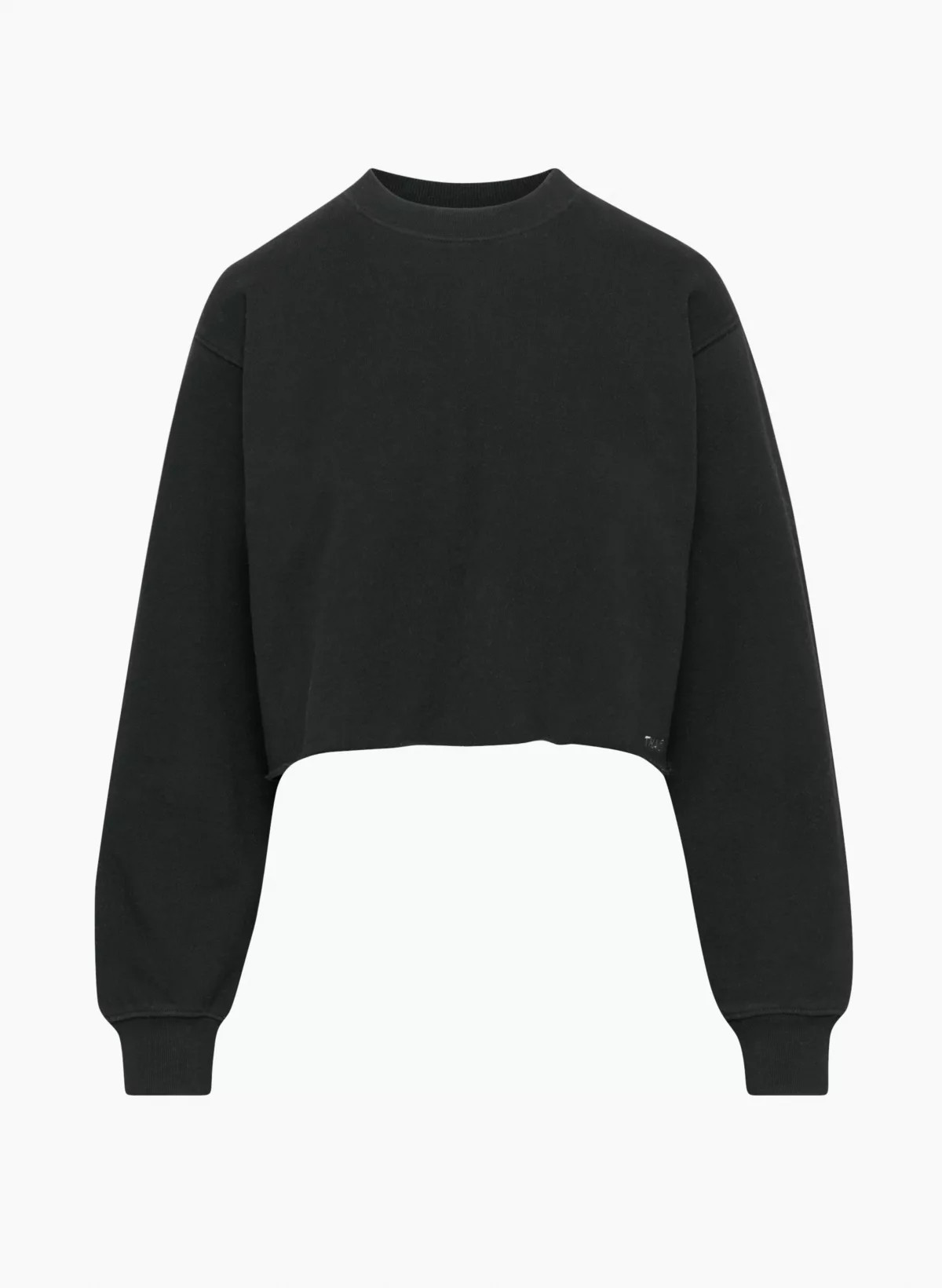 COZY FLEECE PERFECT CROPPED SWEATSHIRT | Aritzia